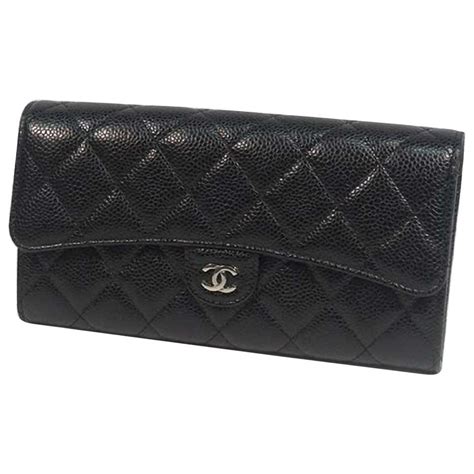 womens chanel wallet|chanel women long wallets.